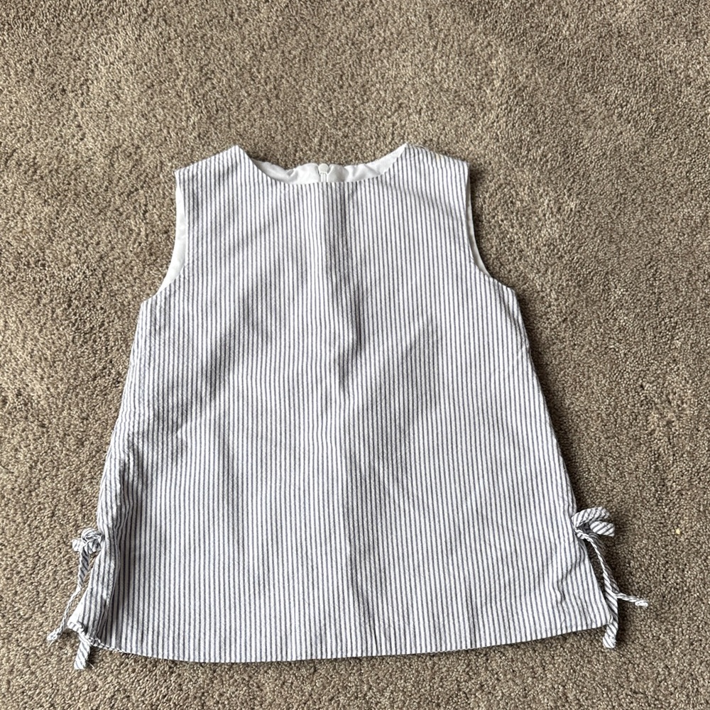 Striped Sleeveless Dress